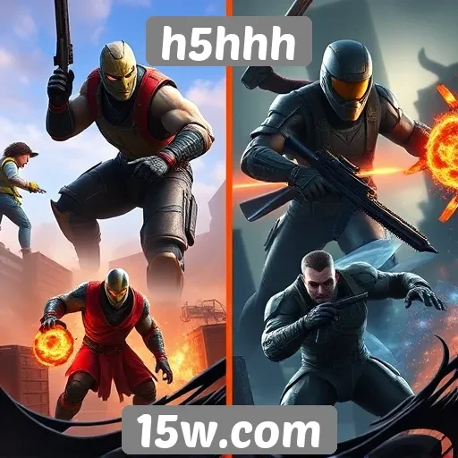 Comparativo de desempenho de jogos em h5hhh