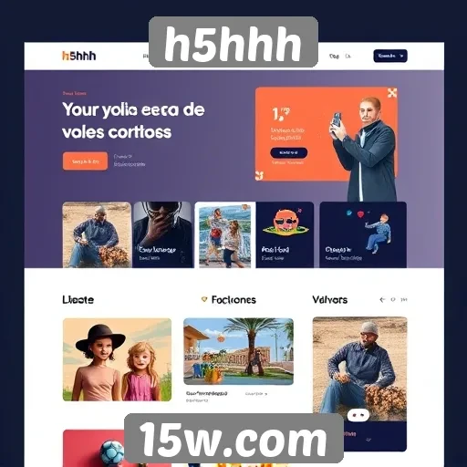 Design e usabilidade do site h5hhh são destacados
