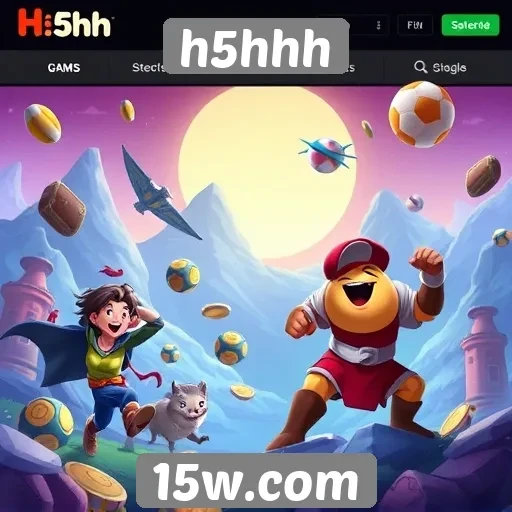 jogos mais populares do site h5hhh