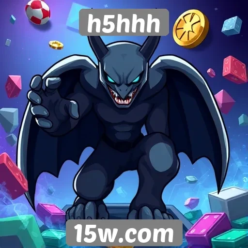 Variedade de jogos disponíveis na plataforma h5hhh